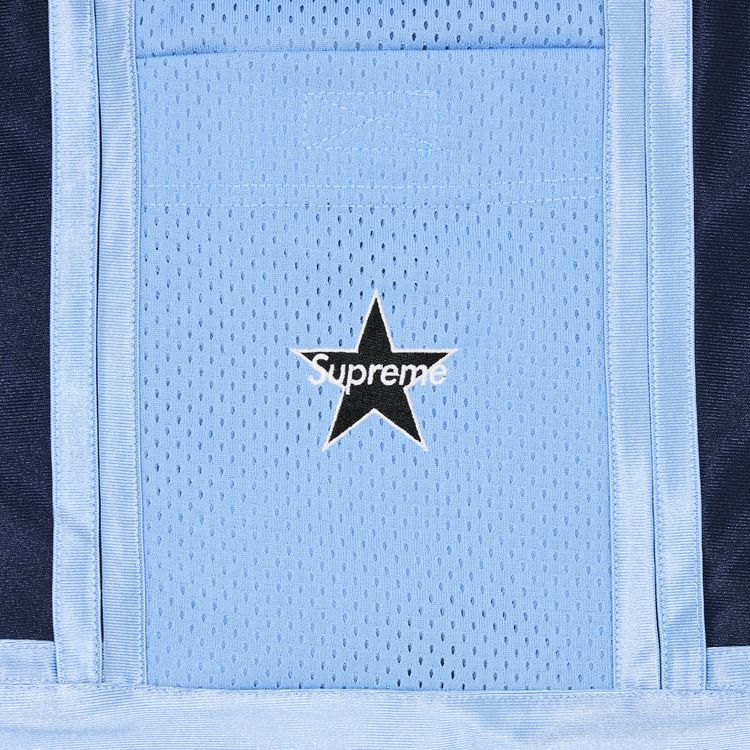 Supreme Side Pocket Basketball Short Blue