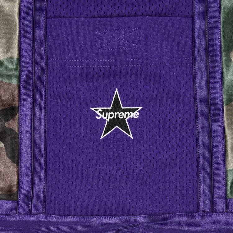 Supreme Side Pocket Basketball Short Woodland Camo