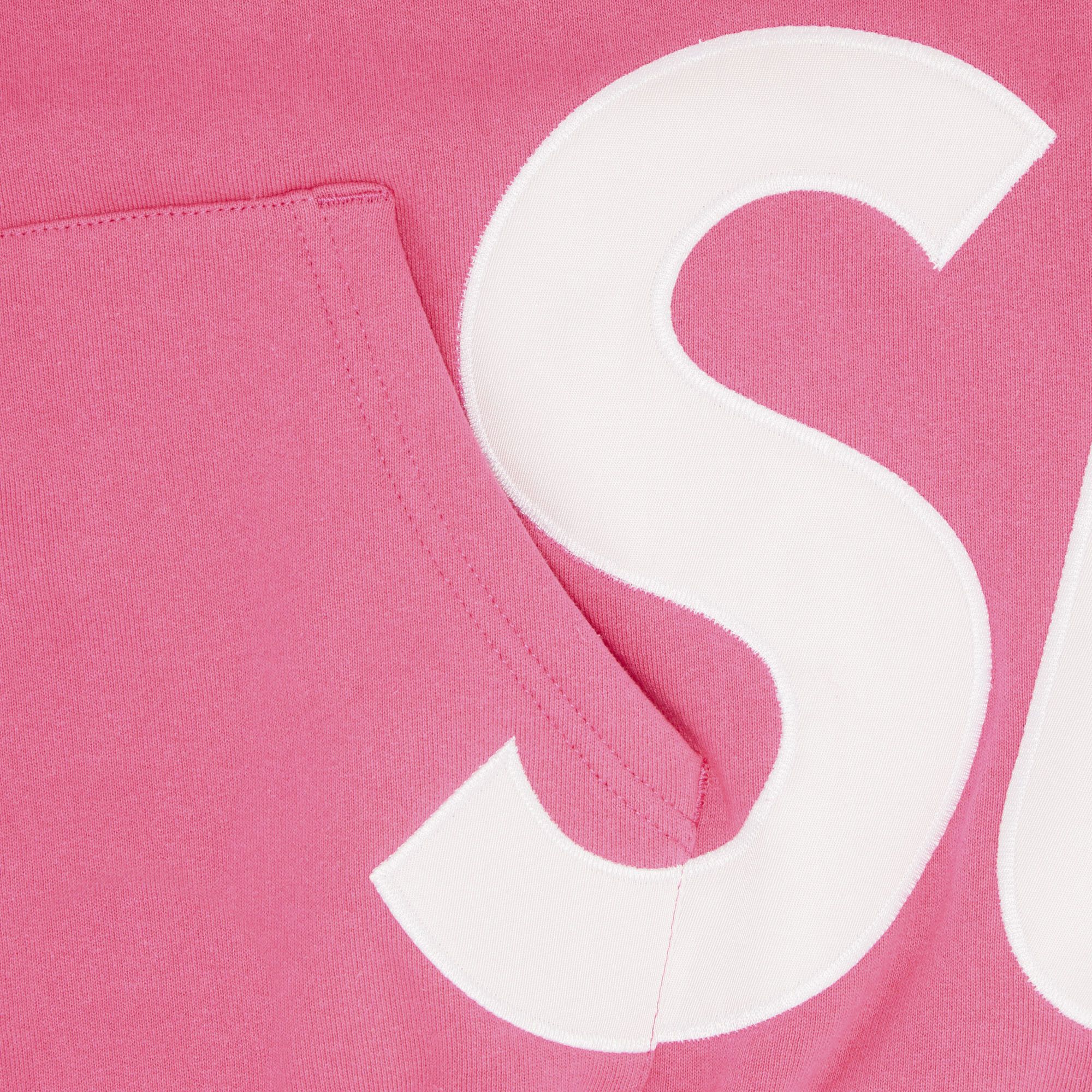 Buy Supreme Big Logo Zip Up Hooded Sweatshirt 'Magenta