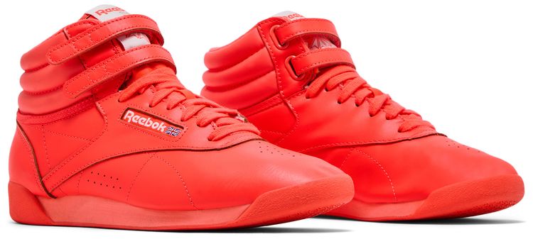 Reebok Wmns Freestyle Hi Orange Flare
