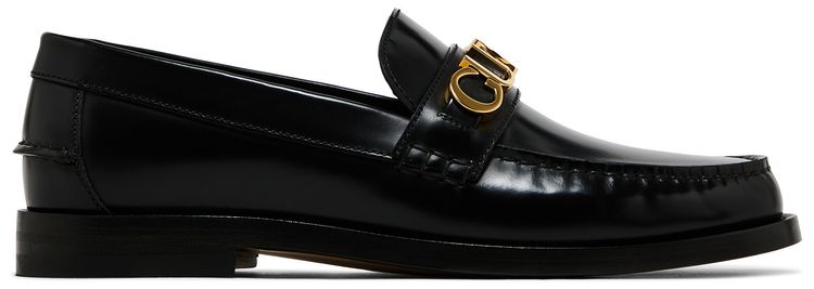 Gucci Cara Logo Snaffle Loafer Black