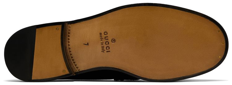 Gucci Cara Logo Snaffle Loafer Black