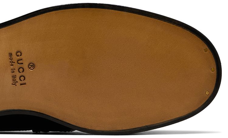 Gucci Cara Logo Snaffle Loafer Black