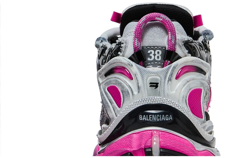 Balenciaga Wmns Runner Sneaker Gradient   White Pink Black