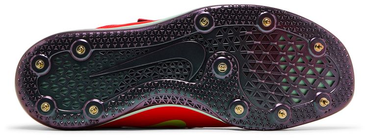 Nike High Jump Elite Bright Crimson Lime Blast