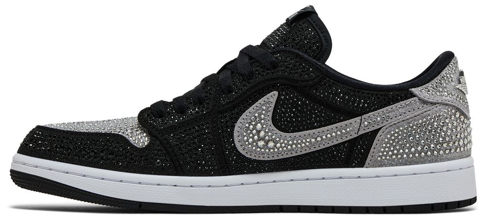 Swarovski X Wmns Air Jordan 1 RETRO Low OG 'shadow'