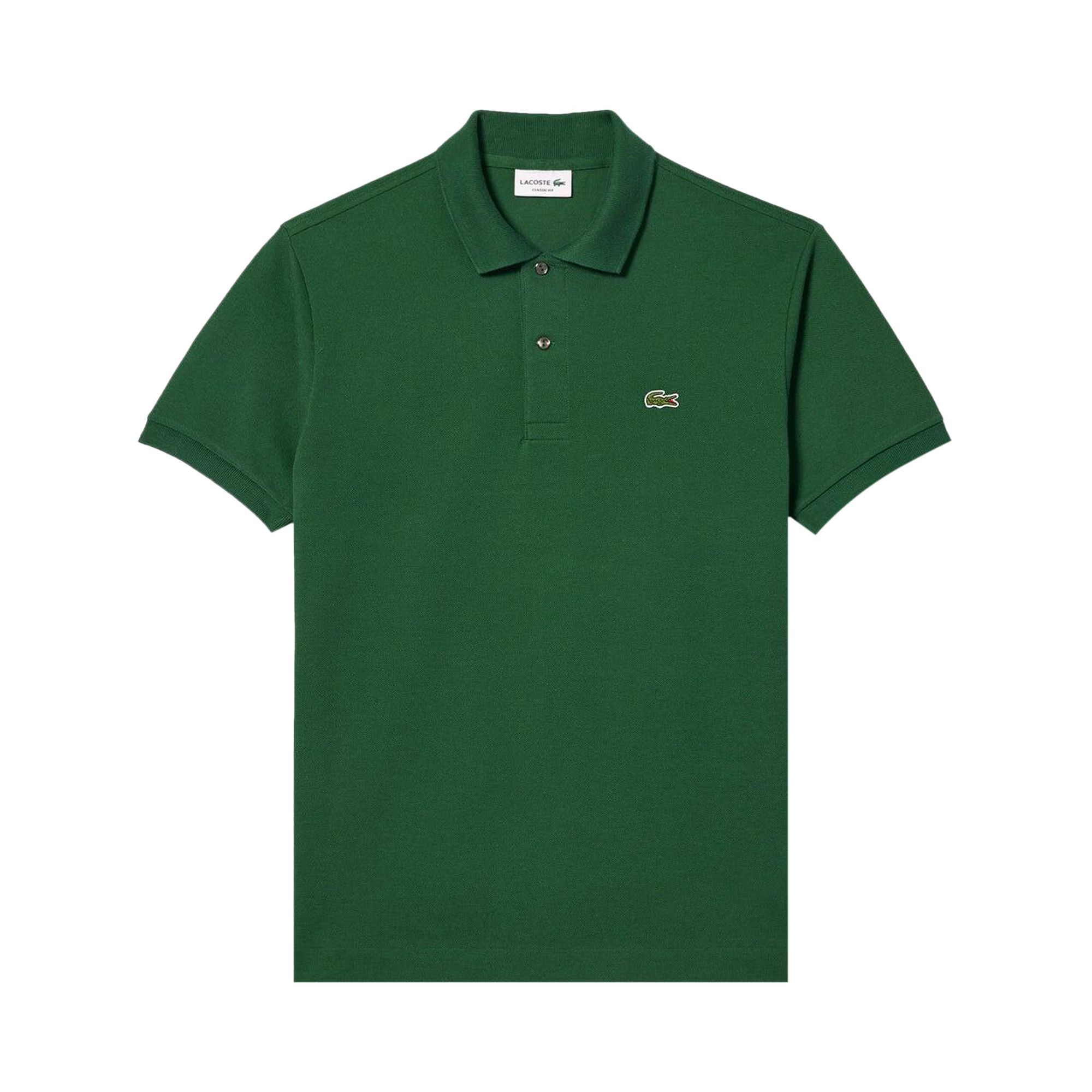 Buy Lacoste Classic Fit Original Polo Shirt 'Green' - L1212 132 | GOAT