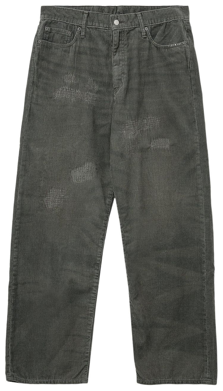 Neighborhood Savage Corduroy DP Wide Pants Olive Drab
