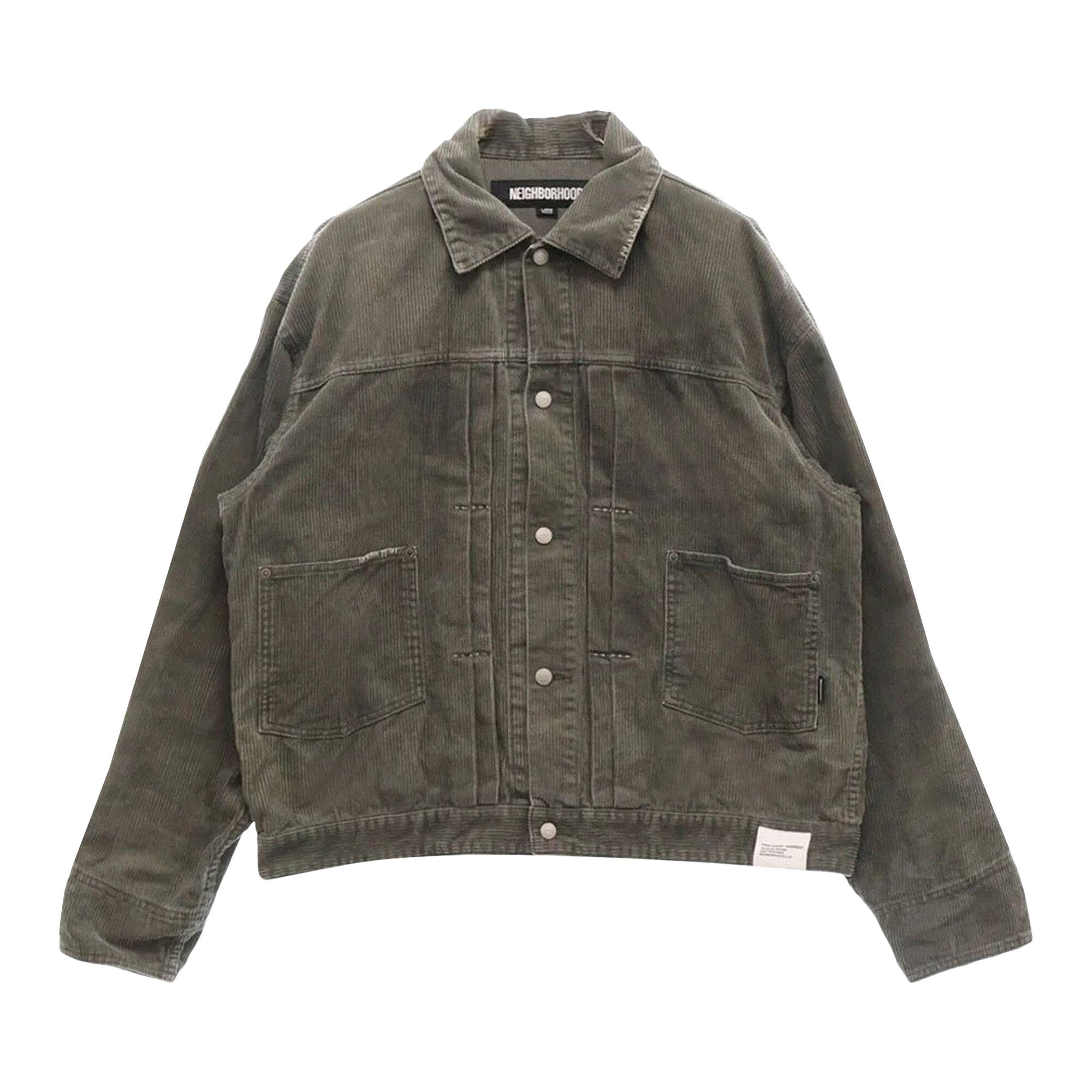 Buy Neighborhood Savage Corduroy Jacket 'Olive Drab
