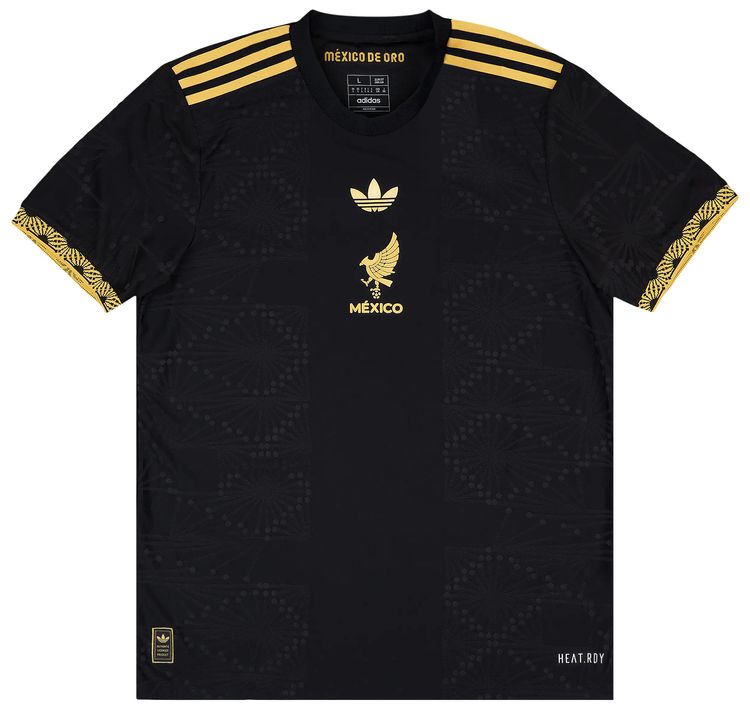 adidas Mexico Gold Jersey Black