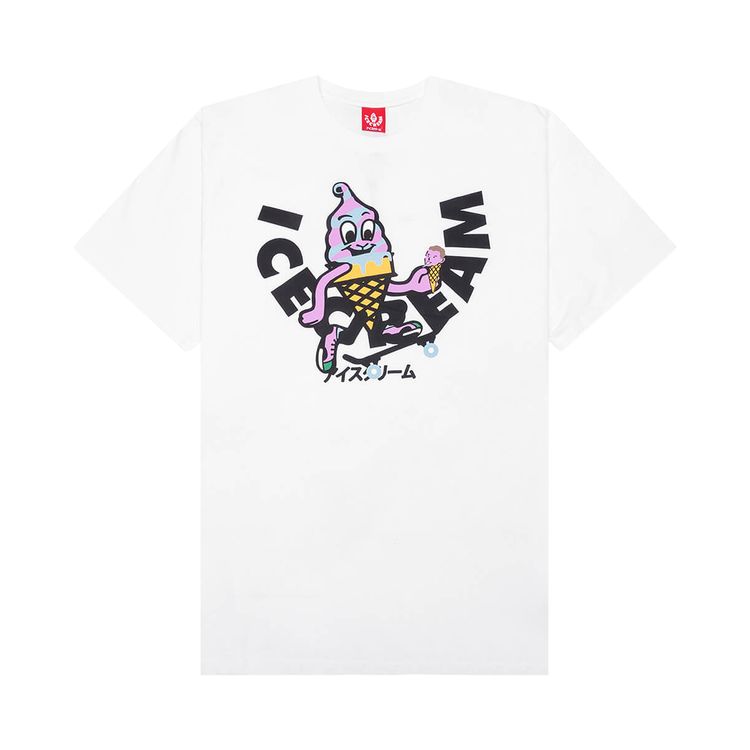 Icecream Skate Cone Short Sleeve Tee White