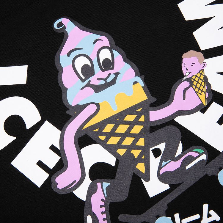 Icecream Skate Cone Short Sleeve Tee Black