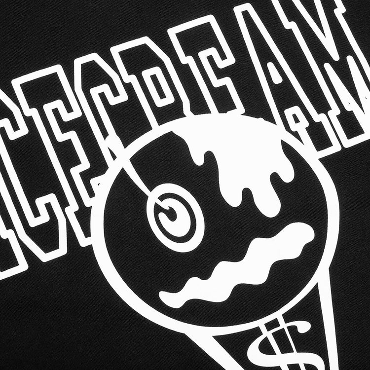 Icecream Splat Short Sleeve Tee Black