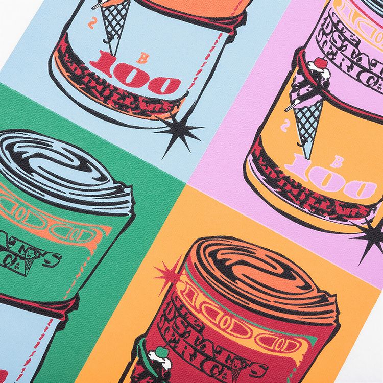 Icecream Warbucks Short Sleeve Tee White