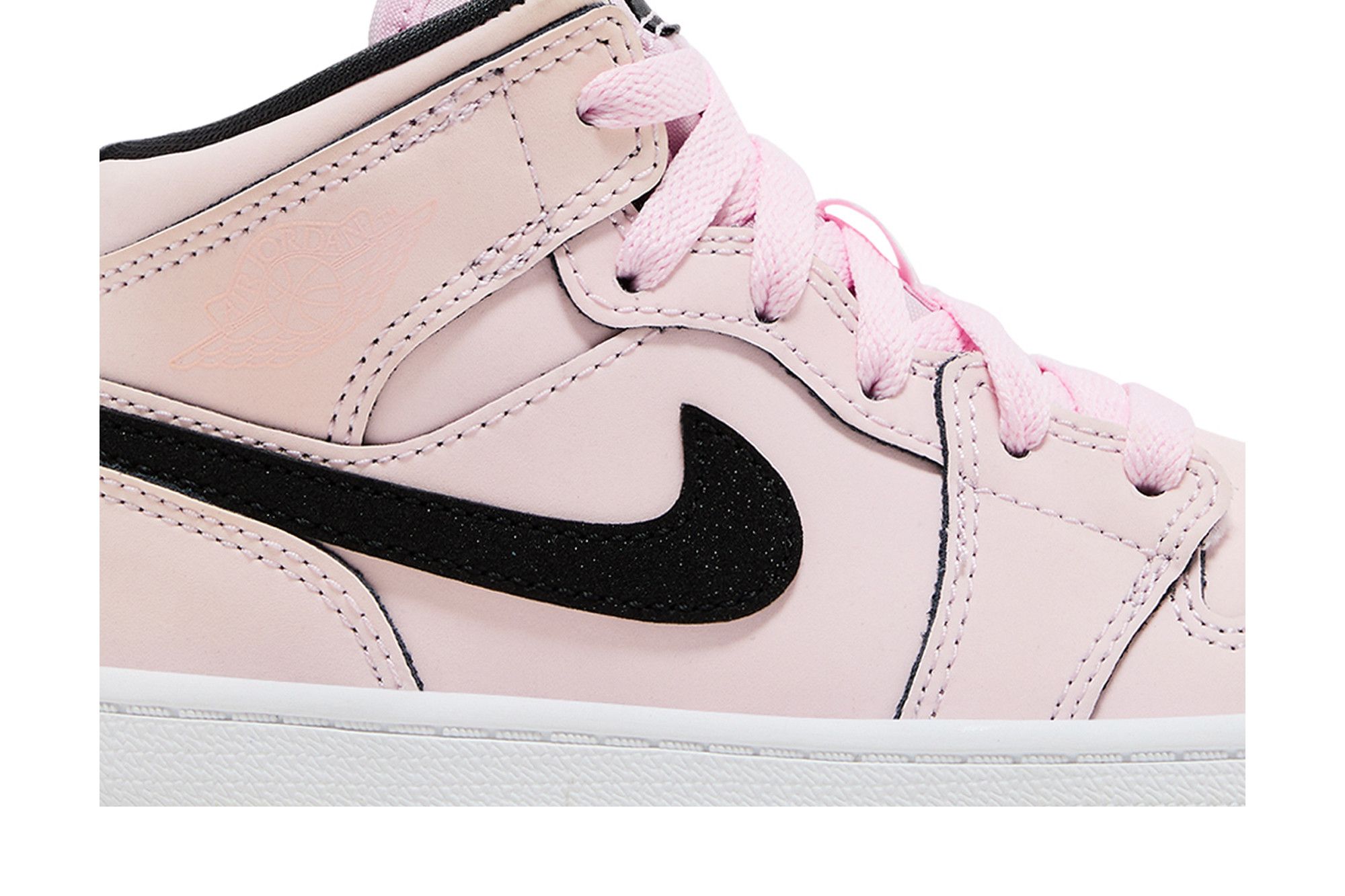 air jordan 1 mid black digital pink