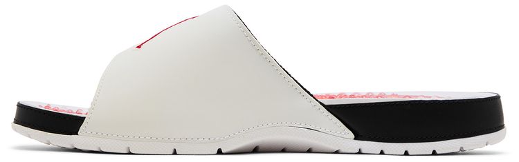 Air Jordan Hydro 5 Retro Slide White Fire Red