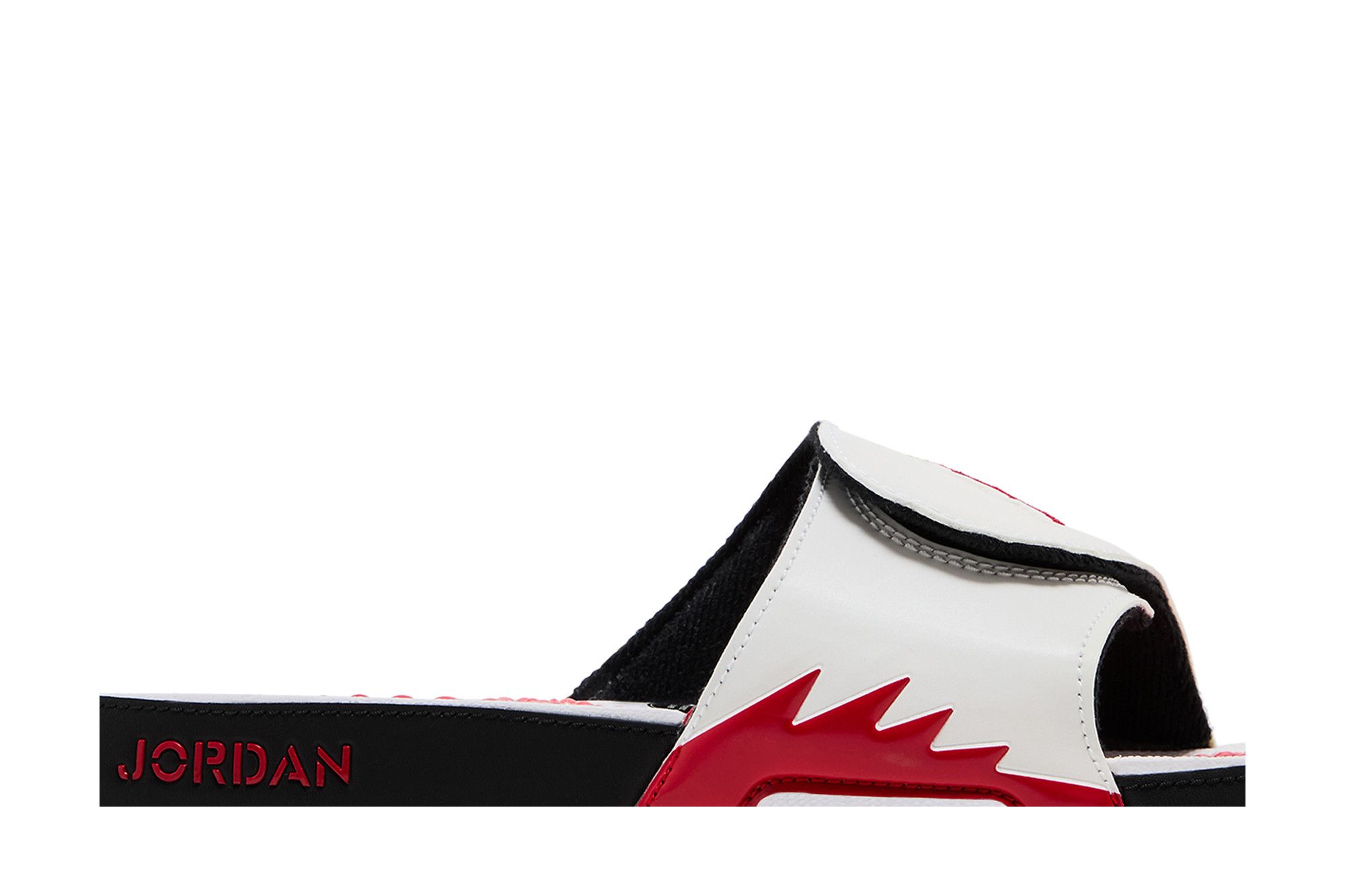 jordan hydro slides red