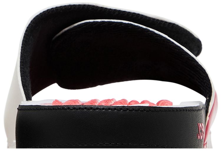 Air Jordan Hydro 5 Retro Slide White Fire Red