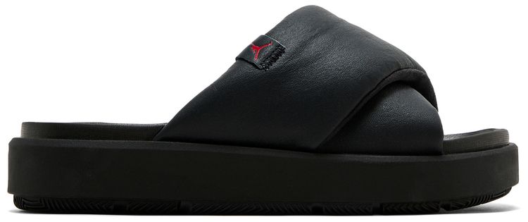 Air Jordan Wmns Jordan Sophia Slide Off Noir Fire Red