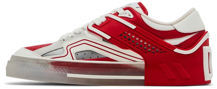 Dolce  Gabbana Custom 2Zero Low Red Silver