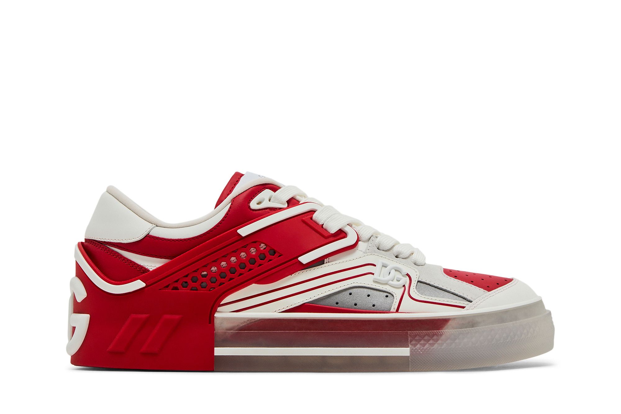 Buy Dolce & Gabbana Custom 2.Zero Low 'Red Silver' - CS1973