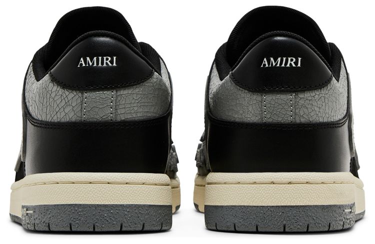 Amiri Skel Top Low Black Grey