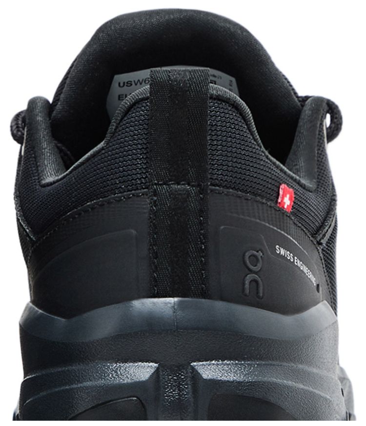 ON Wmns Cloudrock Low Waterproof Triple Black