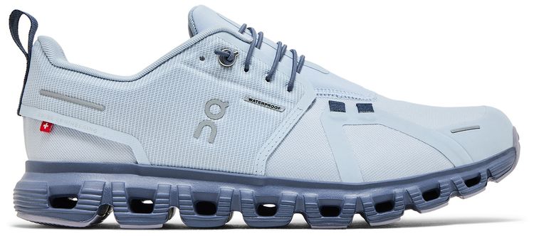 ON Wmns Cloud 6 Waterproof Heather Metal