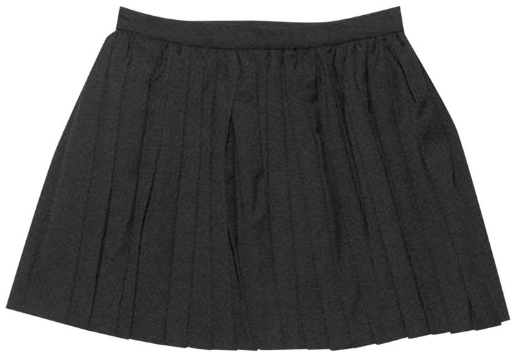 Enfants Riches Deprimes Pleated Mini Skirt Black