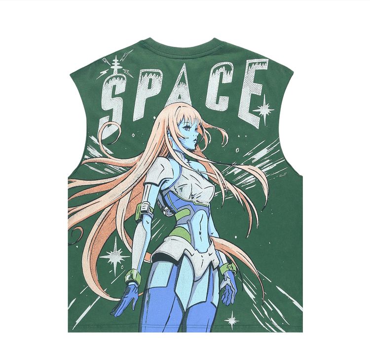 Billionaire Boys Club Space Sleeveless T Shirt Eden