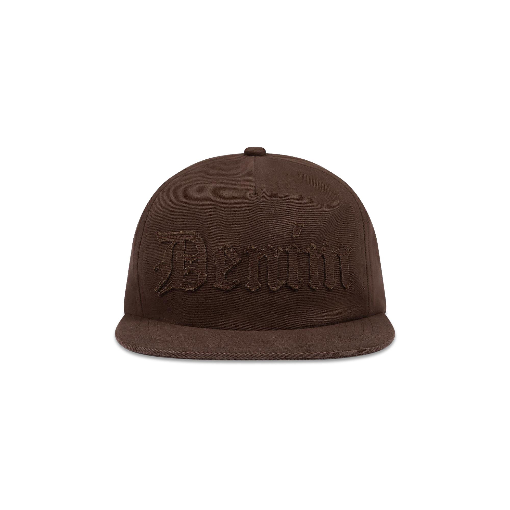 Buy Denim Tears Denim Cut Out Cap 'Brown' - SS25ABC004601 | GOAT