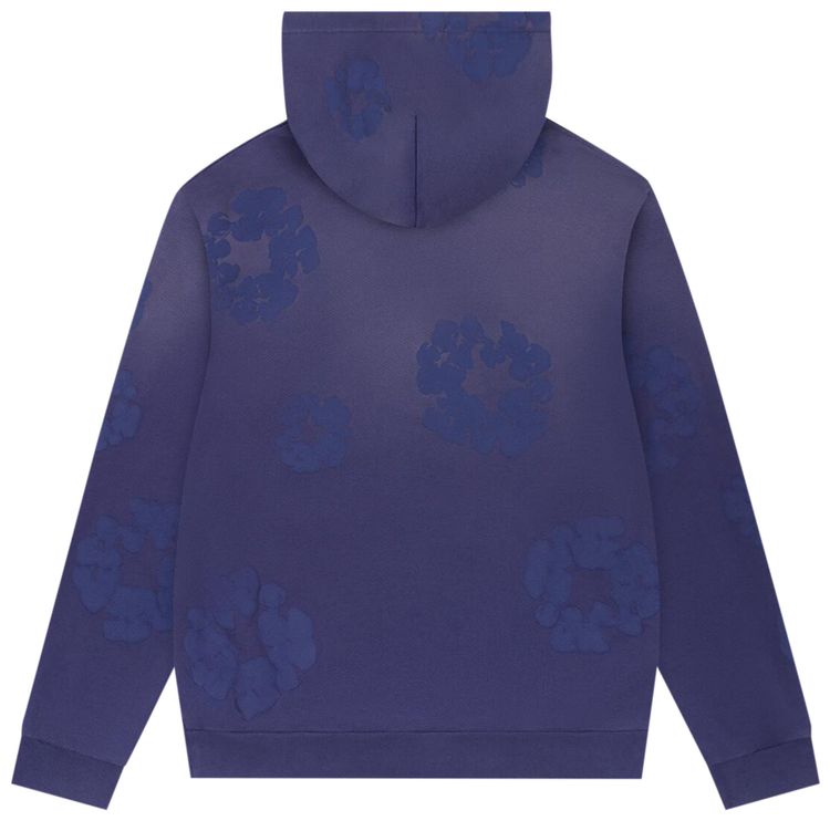 Denim Tears Mono Cotton Wreath Hoodie Washed Blue