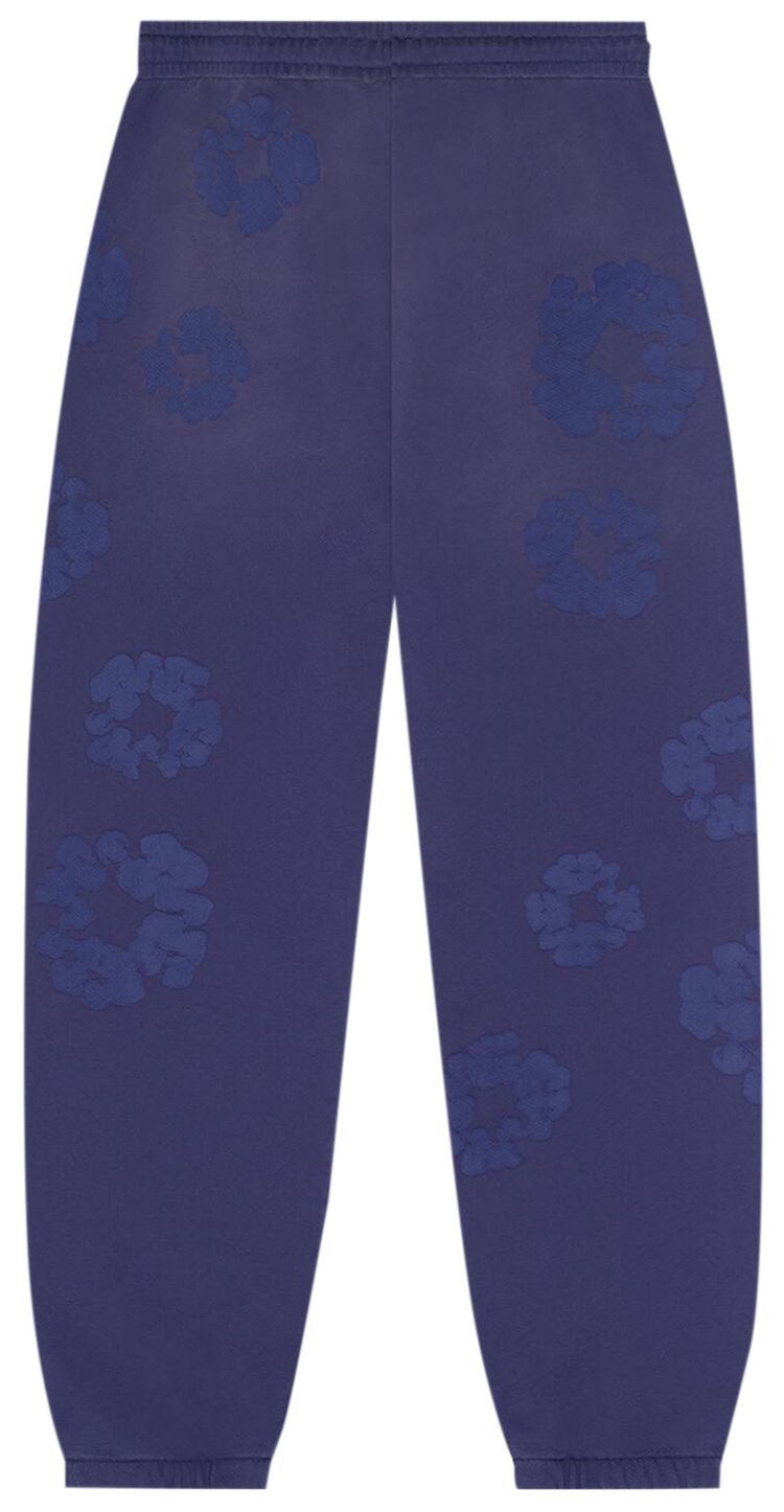 Denim Tears Mono Cotton Wreath Sweatpants Washed Blue