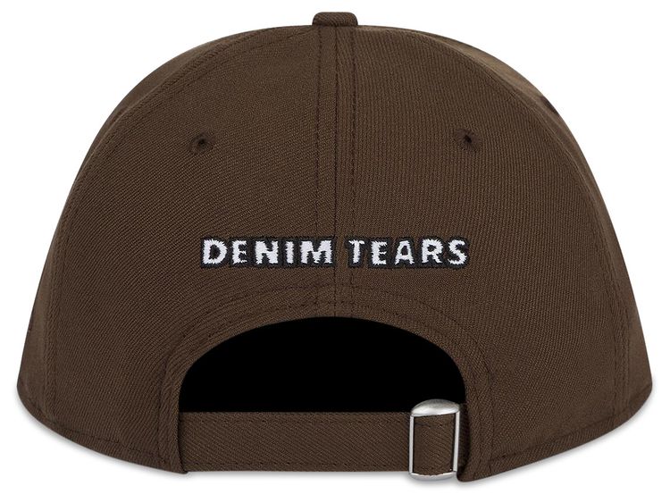 Denim Tears Peace Wreath Snapback Cap Brown