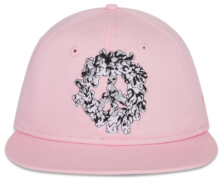 Denim Tears Peace Wreath Snapback Cap Pink