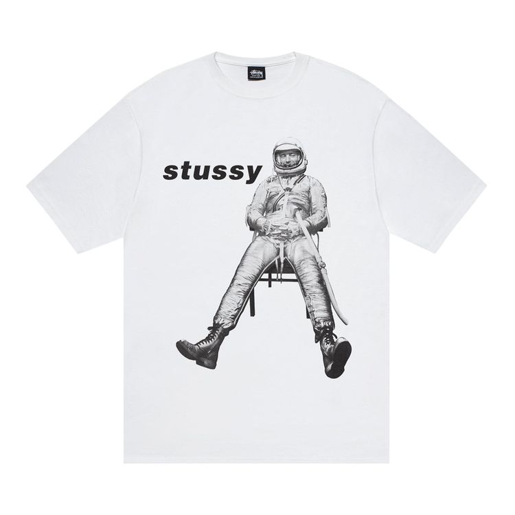 Stussy Astronaut Tee White