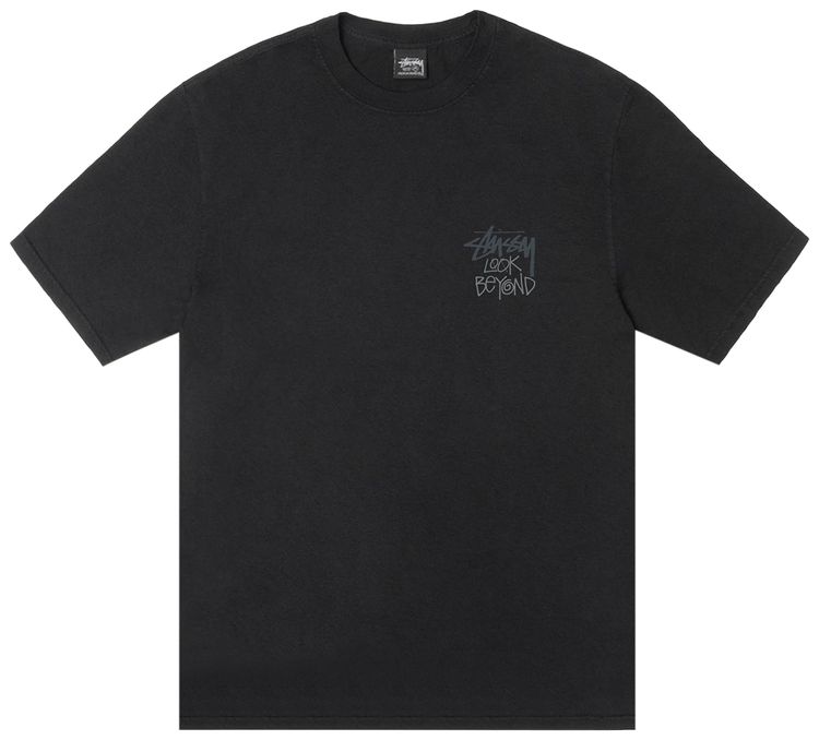 Stussy Look Beyond Tee Pigment Dyed Black