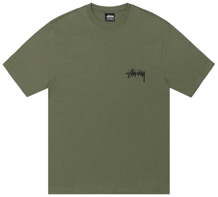 Stussy Stock Dog Tee Olive