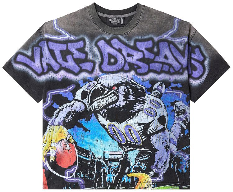 Vale Forever Ravens Big Tee Black