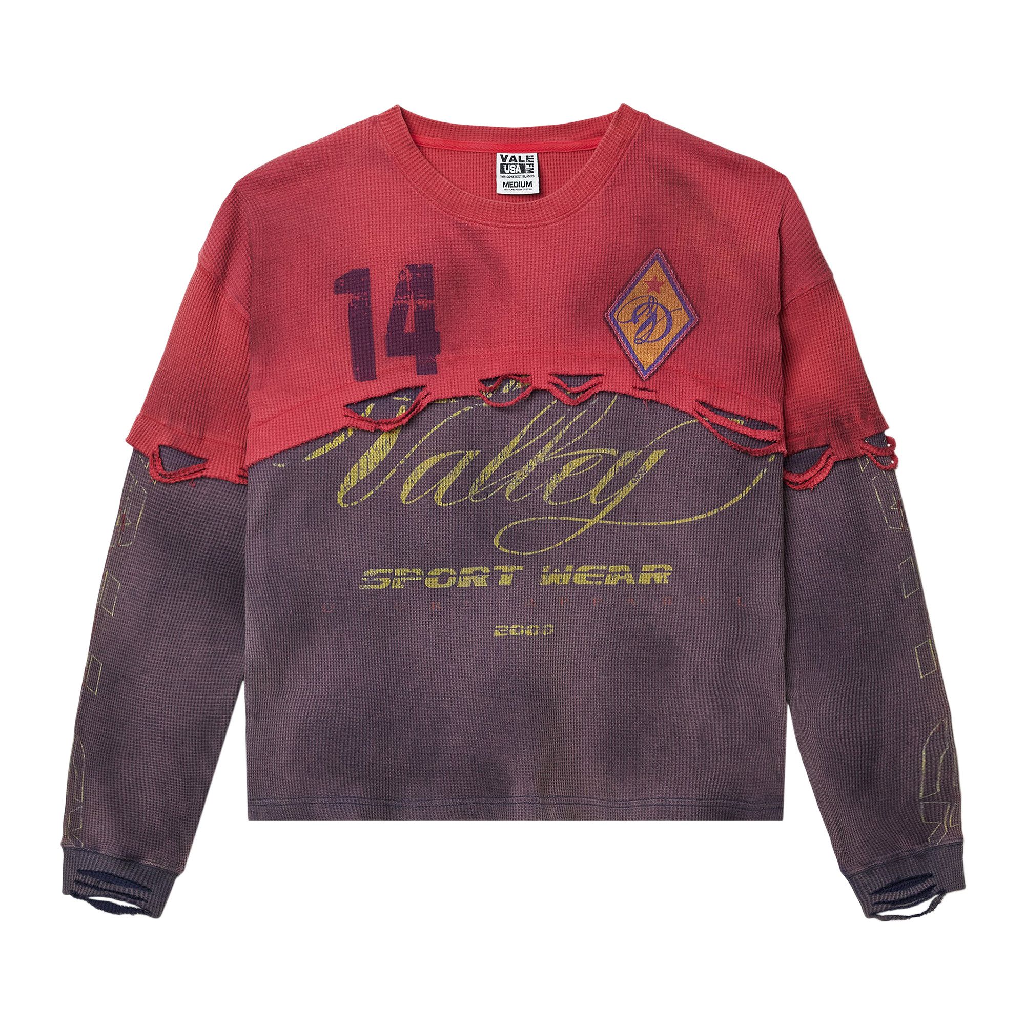 Buy Vale Forever Thrashed Thermal 'Red/Purple' - VALE 03 003 TT MC