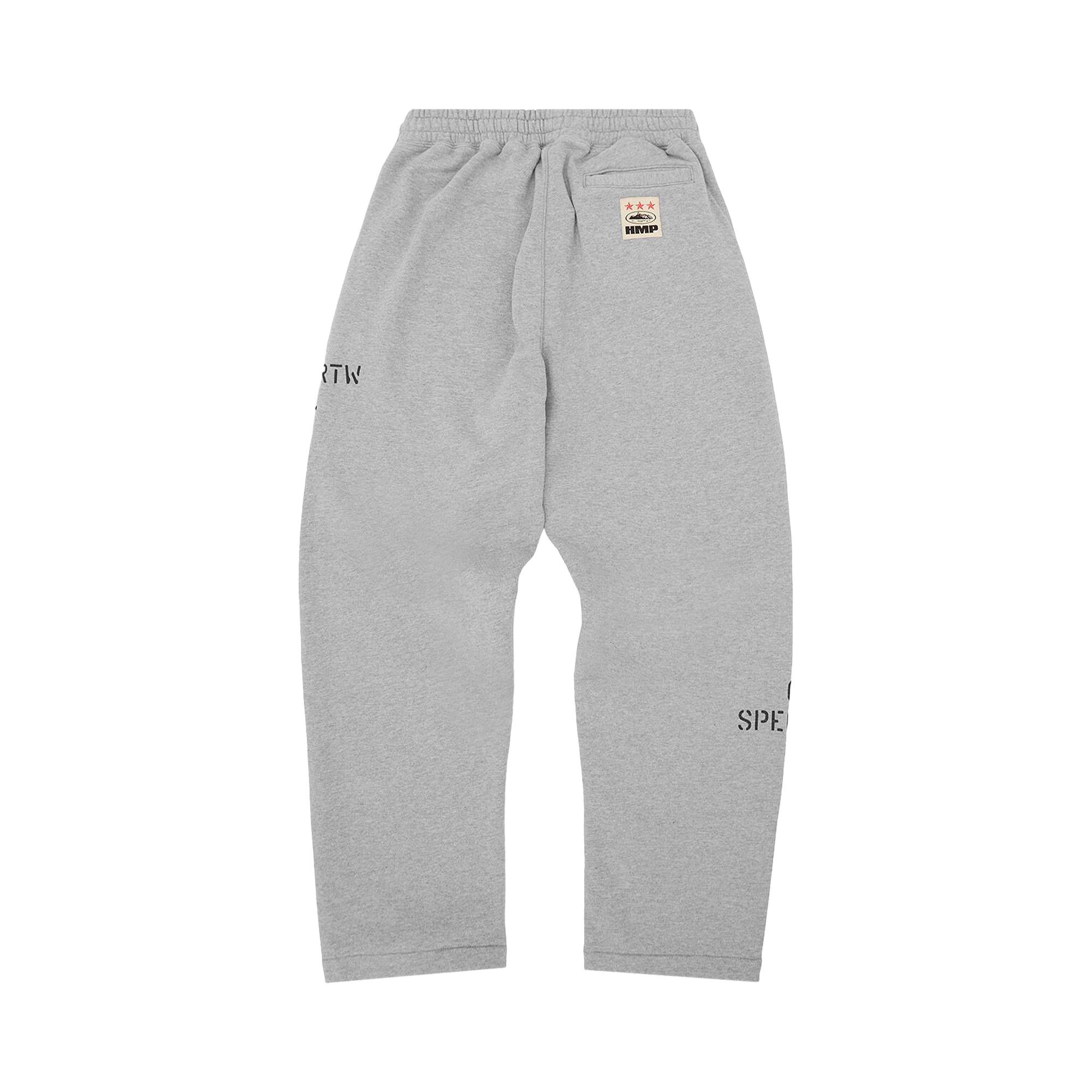 Buy Corteiz Hmp Stencil Open Hem Pant 'Light Heather' - CRTZ