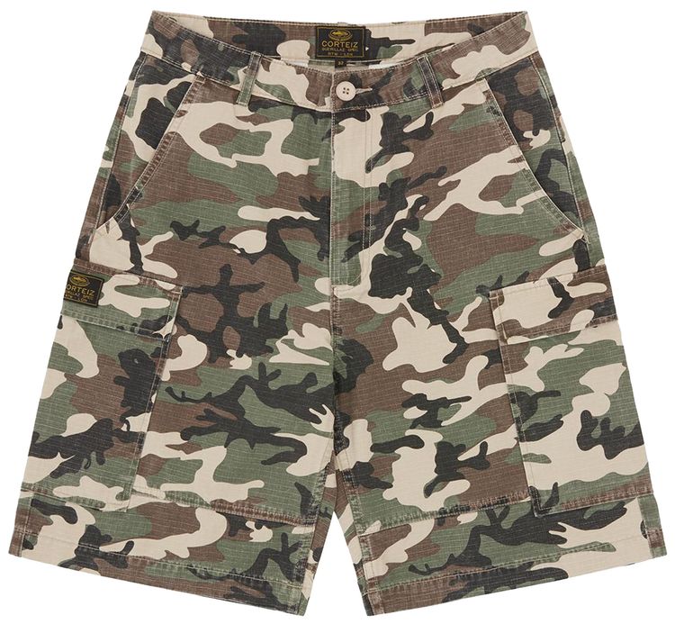 Corteiz Guerillaz Cargo Short Camo