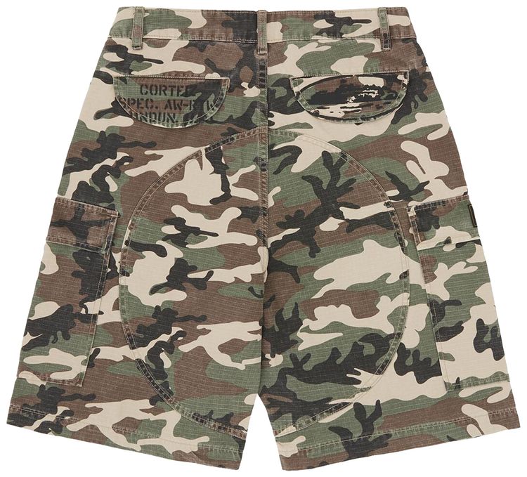 Corteiz Guerillaz Cargo Short Camo