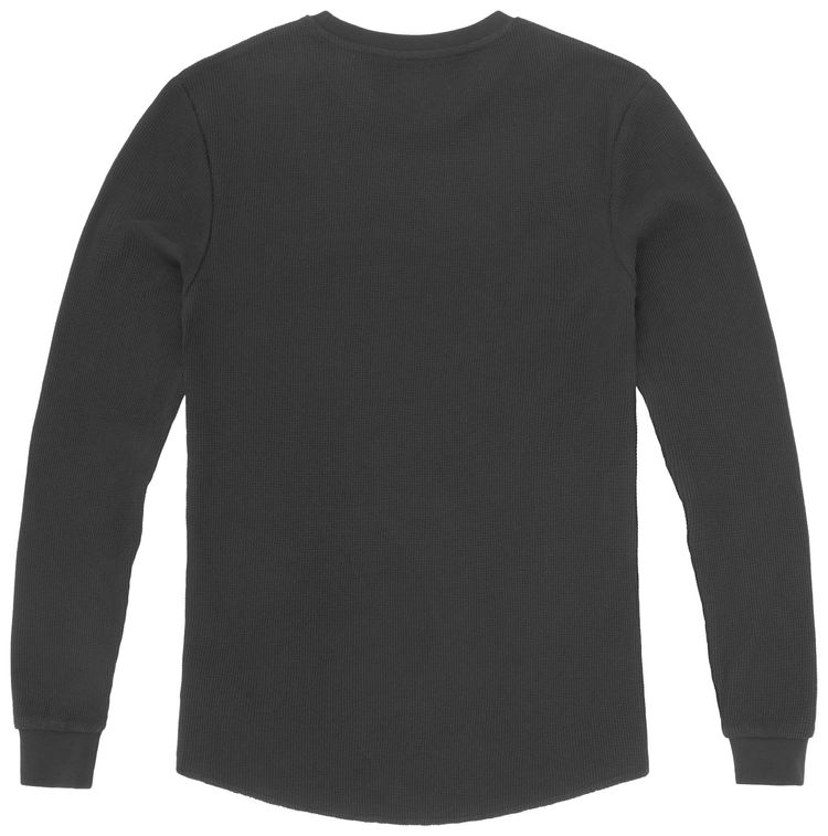 Corteiz Guerillaz Thermal Long Sleeve Tee Black