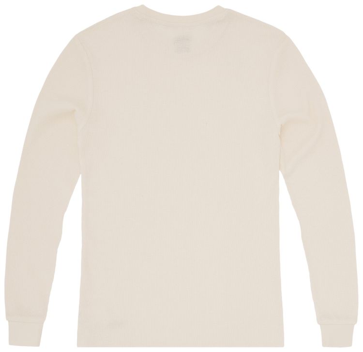 Corteiz Guerillaz Thermal Long Sleeve Tee Cream