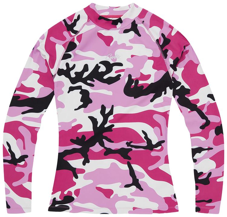 Corteiz Litework Compression Top Pink Camo