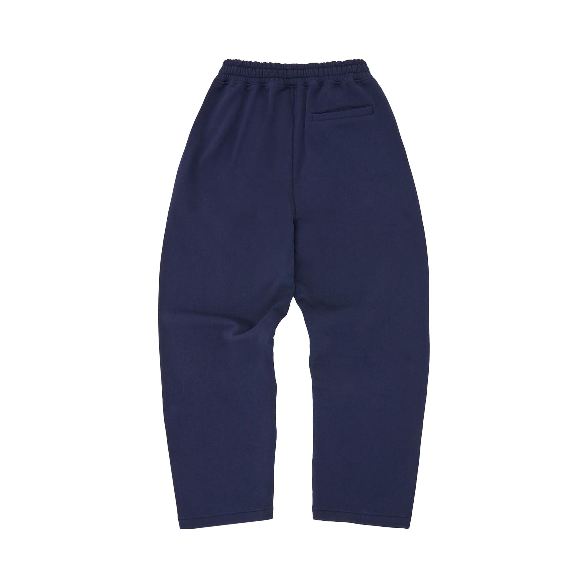 Buy Corteiz Island Puff Print Open Hem Sweatpant 'Navy' - CRTZ0530