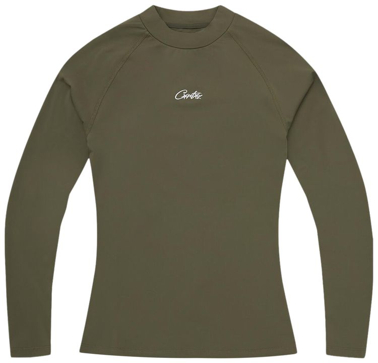 Corteiz Litework Compression Top Olive