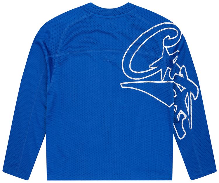 Corteiz Woosh Mesh Long Sleeve Jersey Royal Blue