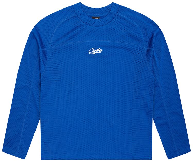 Corteiz Woosh Mesh Long Sleeve Jersey Royal Blue